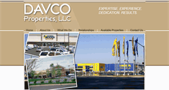 Desktop Screenshot of davcoproperties.com