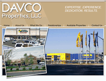 Tablet Screenshot of davcoproperties.com